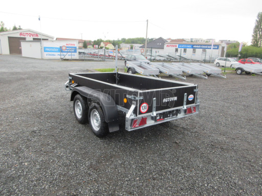 Přívěsný vozík za osobní auto ZV 26 2,7T B2 2,50x1,30/0,35 POČ