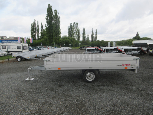 Bazarový přívěs ZV 32/35 750kg N1 3,50x1,80/0,35 zesílená náprava
