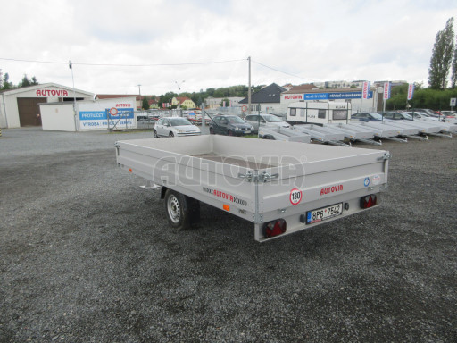 Bazarový přívěs ZV 32/35 750kg N1 3,50x1,80/0,35 zesílená náprava