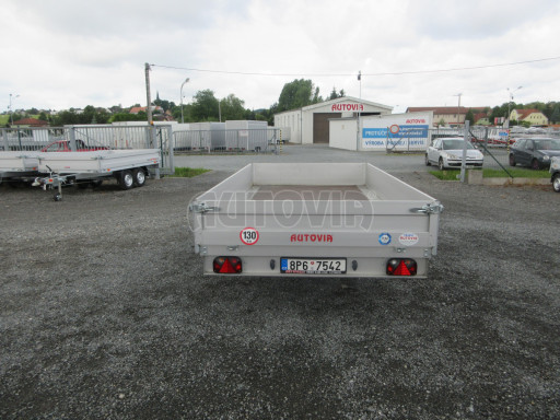 Bazarový přívěs ZV 32/35 750kg N1 3,50x1,80/0,35 zesílená náprava