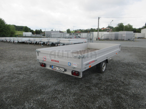 Bazarový přívěs ZV 32/35 750kg N1 3,50x1,80/0,35 zesílená náprava