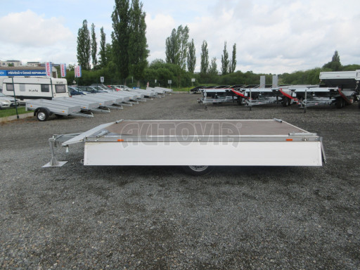Bazarový přívěs ZV 32/35 750kg N1 3,50x1,80/0,35 zesílená náprava