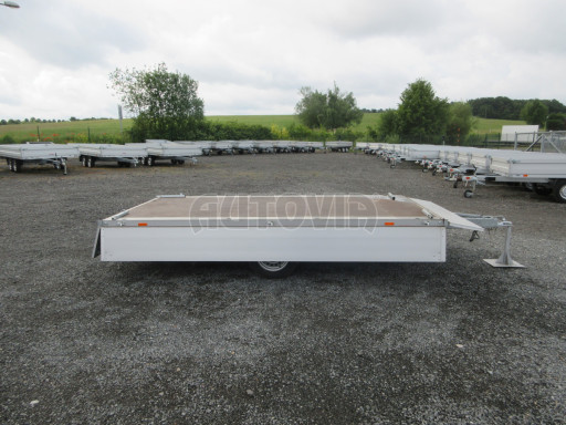 Bazarový přívěs ZV 32/35 750kg N1 3,50x1,80/0,35 zesílená náprava