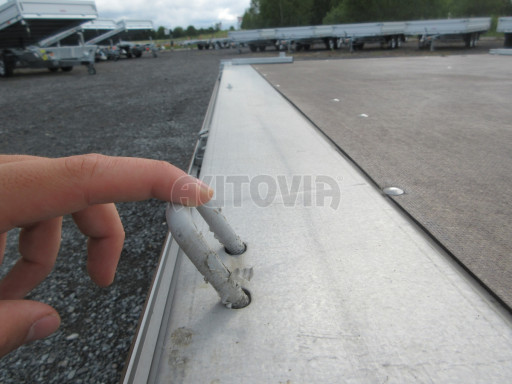 Bazarový přívěs ZV 32/35 750kg N1 3,50x1,80/0,35 zesílená náprava