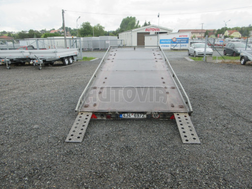 Bazarový hydraulicky sklopný přívěs AD 2,8t 5,17x2,09 plato č.13