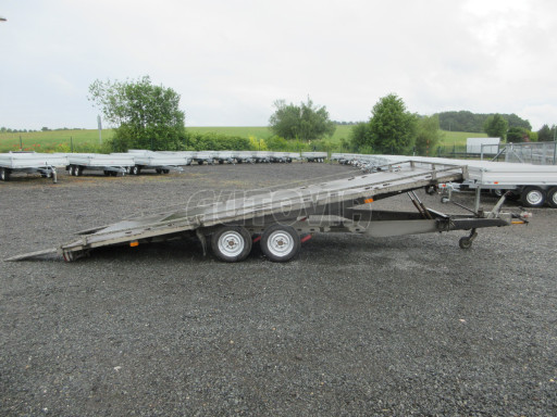 Bazarový hydraulicky sklopný přívěs AD 2,8t 5,17x2,09 plato č.15