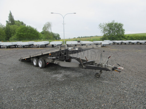 Bazarový hydraulicky sklopný přívěs AD 2,8t 5,17x2,09 plato č.16