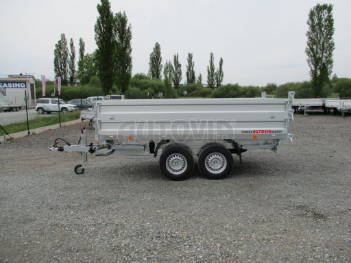 Třístranný sklápěč VER 3SKS 3,5T 3,35x1,76/0,60 nástavba v elektrice č.4