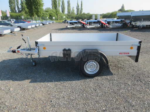 PROFI  brzděný přívěs ZV 27 ALU 1,3T B1 2,50x1,48/0,35 POČ