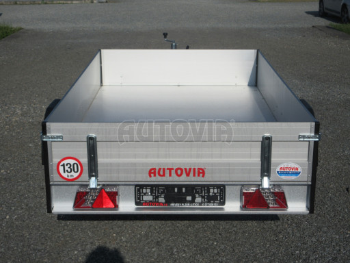 PROFI  brzděný přívěs ZV 27 ALU 1,3T B1 2,50x1,48/0,35 POČ