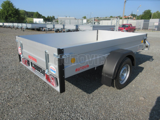 PROFI  brzděný přívěs ZV 27 ALU 1,3T B1 2,50x1,48/0,35 POČ