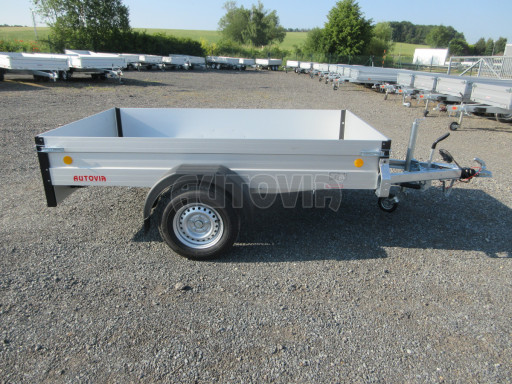 PROFI  brzděný přívěs ZV 27 ALU 1,3T B1 2,50x1,48/0,35 POČ