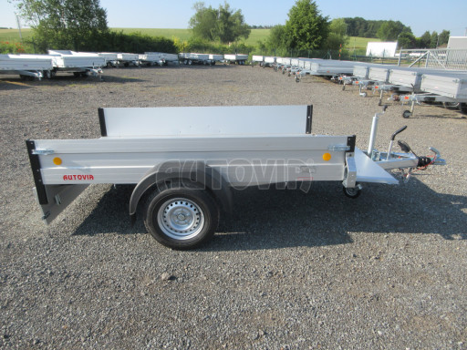 PROFI  brzděný přívěs ZV 27 ALU 1,3T B1 2,50x1,48/0,35 POČ