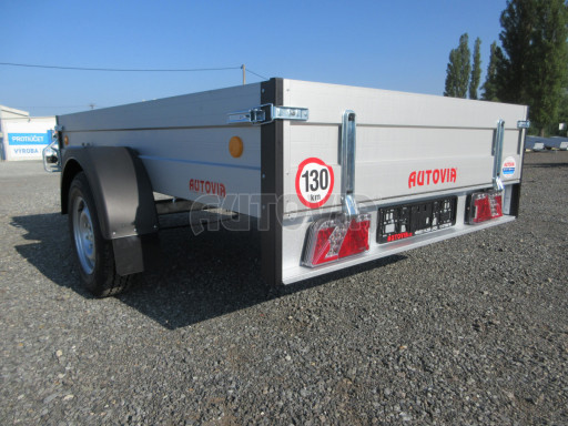 PROFI  brzděný přívěs ZV 27 ALU 1,3T B1 2,50x1,48/0,35 POČ