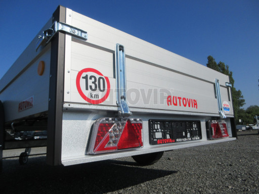 PROFI  brzděný přívěs ZV 27 ALU 1,3T B1 2,50x1,48/0,35 POČ