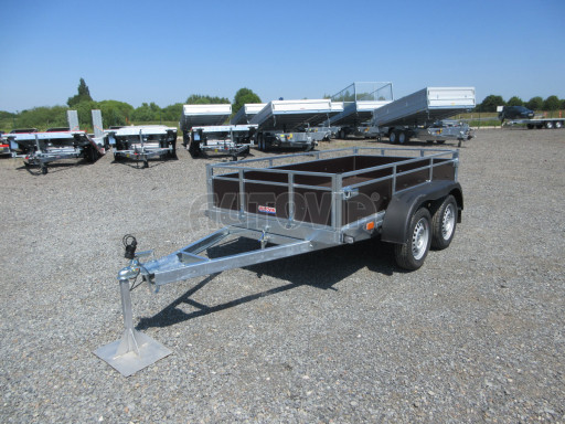 Sklopný nebrzděný přívěs AVP N2 2,52x1,30/0,30 RE č.1