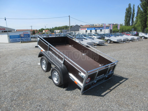 Sklopný nebrzděný přívěs AVP N2 2,52x1,30/0,30 RE č.14