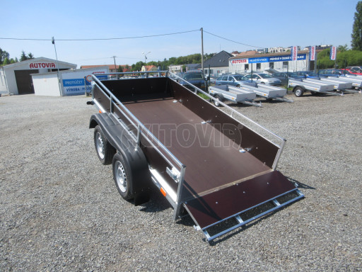 Sklopný nebrzděný přívěs AVP N2 2,52x1,30/0,30 RE č.19