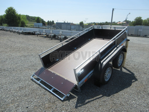 Sklopný nebrzděný přívěs AVP N2 2,52x1,30/0,30 RE č.21