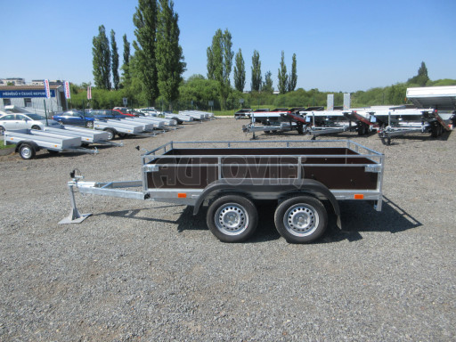 Sklopný nebrzděný přívěs AVP N2 2,52x1,30/0,30 RE, hever č.4