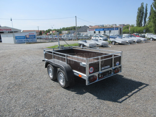 Sklopný nebrzděný přívěs AVP N2 2,52x1,30/0,30 RE, hever č.5