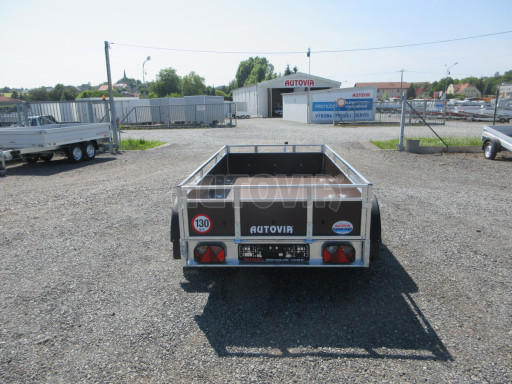 Sklopný nebrzděný přívěs AVP N2 2,52x1,30/0,30 RE, hever č.6