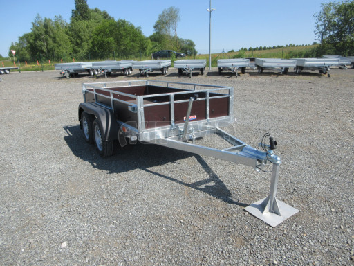 Sklopný nebrzděný přívěs AVP N2 2,52x1,30/0,30 RE, hever č.9