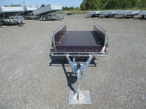 Sklopný nebrzděný přívěs AVP N2 2,52x1,30/0,30 RE, hever č.10