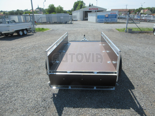 Sklopný nebrzděný přívěs AVP N2 2,52x1,30/0,30 RE, hever č.11