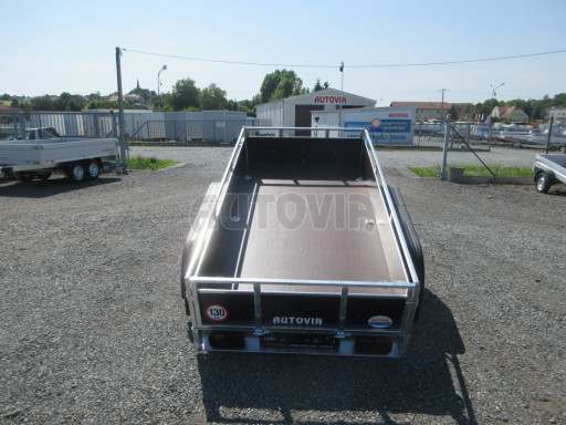 Sklopný nebrzděný přívěs AVP N2 2,52x1,30/0,30 RE, hever č.16