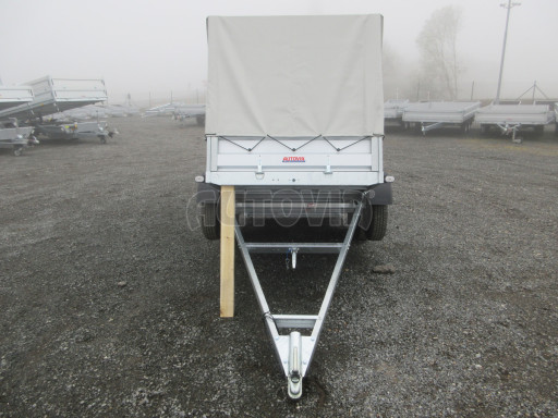 Sklopný nebrzděný přívěs AVM N2 2,52x1,30/1,19 plachta č.15