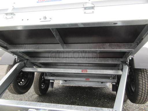 Sklopný nebrzděný přívěs AVM N2 2,52x1,30/1,19 plachta č.14