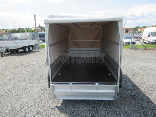 Sklopný nebrzděný přívěs AVM N2 2,52x1,30/1,19 plachta č.10