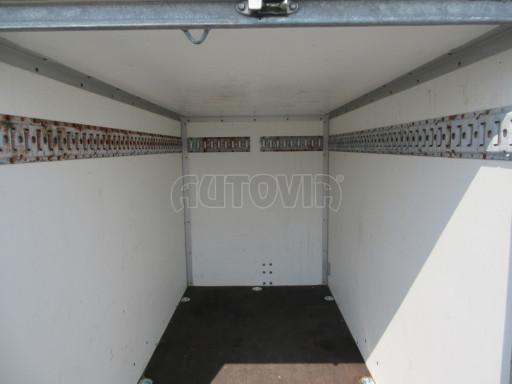 Bazarový skříňový přívěs za osobní auto ZV 26 N1 skříň 2,50x1,25/1,50