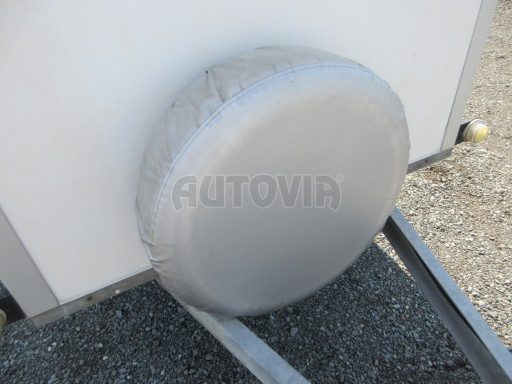 Bazarový skříňový přívěs za osobní auto ZV 26 N1 skříň 2,50x1,25/1,50