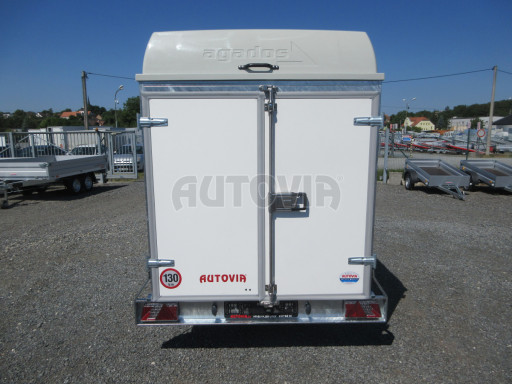 Skříňový přívěs s bočním vstupem ZV 27 B1 1,3T O 2,50x1,48/1,65