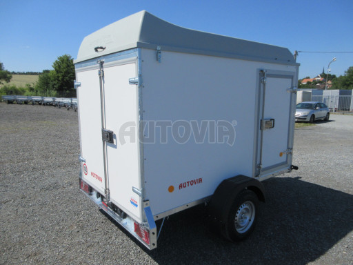 Skříňový přívěs s bočním vstupem ZV 27 B1 1,3T O 2,50x1,48/1,65