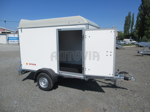 Skříňový přívěs s bočním vstupem ZV 27 B1 1,3T O 2,50x1,48/1,65