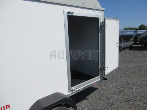 Skříňový přívěs s bočním vstupem ZV 27 B1 1,3T O 2,50x1,48/1,65