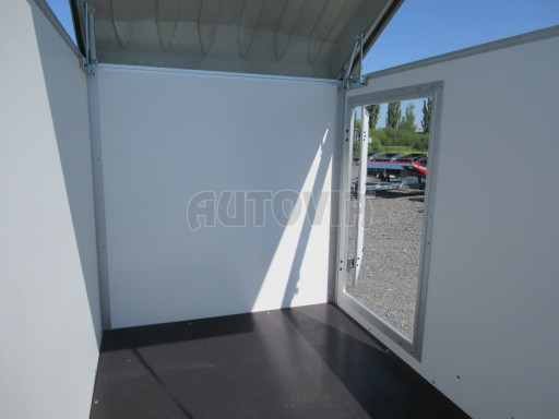 Skříňový přívěs s bočním vstupem ZV 27 B1 1,3T O 2,50x1,48/1,65