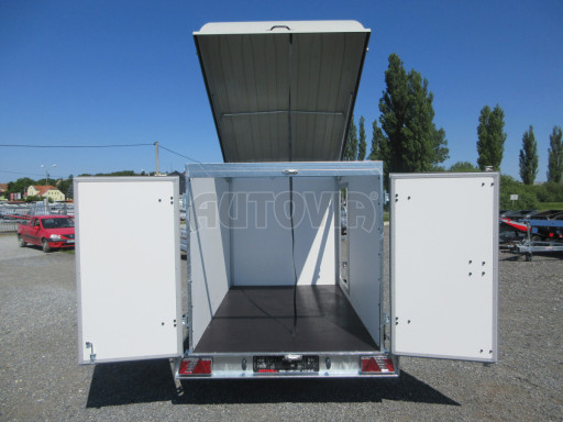 Skříňový přívěs s bočním vstupem ZV 27 B1 1,3T O 2,50x1,48/1,65