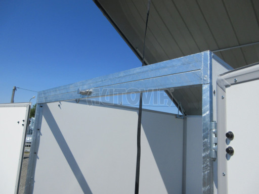 Skříňový přívěs s bočním vstupem ZV 27 B1 1,3T O 2,50x1,48/1,65