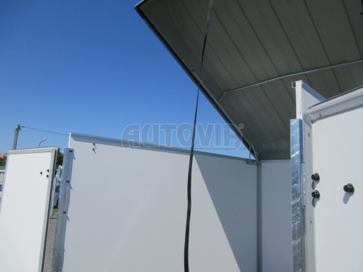 Skříňový přívěs s bočním vstupem ZV 27 B1 1,3T O 2,50x1,48/1,65