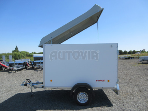 Skříňový přívěs s bočním vstupem ZV 27 B1 1,3T O 2,50x1,48/1,65