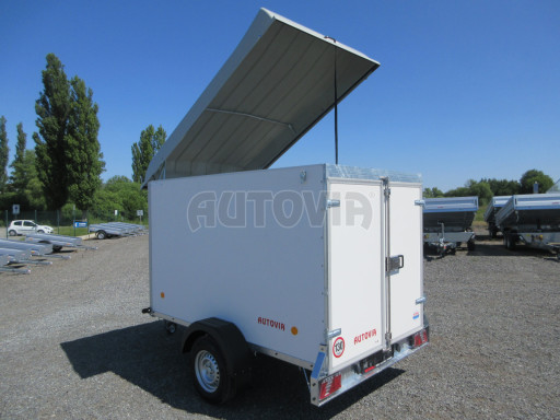 Skříňový přívěs s bočním vstupem ZV 27 B1 1,3T O 2,50x1,48/1,65