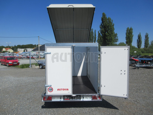 Skříňový přívěs s bočním vstupem ZV 27 B1 1,3T O 2,50x1,48/1,65