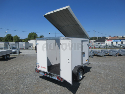 Skříňový přívěs s bočním vstupem ZV 27 B1 1,3T O 2,50x1,48/1,65