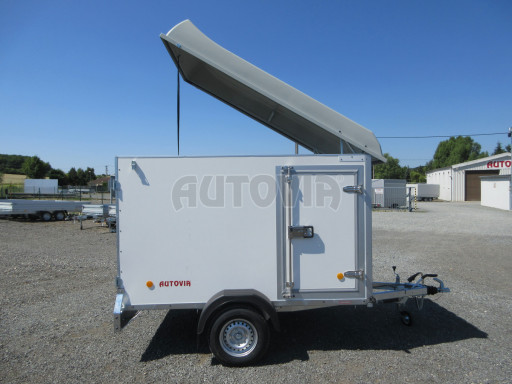 Skříňový přívěs s bočním vstupem ZV 27 B1 1,3T O 2,50x1,48/1,65