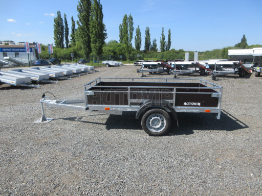 Sklopný nebrzděný přívěs AVP 2,52x1,30/0,30 RE č.7