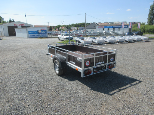 Sklopný nebrzděný přívěs AVP 2,52x1,30/0,30 RE č.8